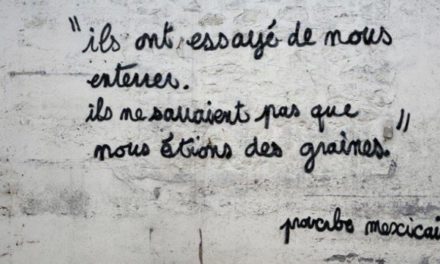 En ces heures tragiques et terribles…