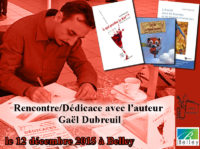 Rencontre dédicace à Belley (01) – samedi 12 décembre 2015