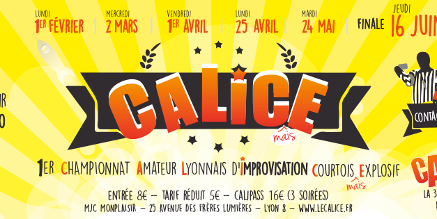 CALICE 2ème phase du championnat Lyonnais d’improvisation