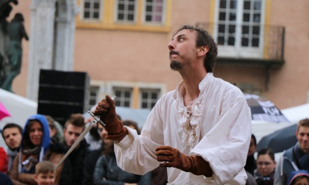 Fête renaissance à Lyon 2016 – Spectacle de cape et d’épée