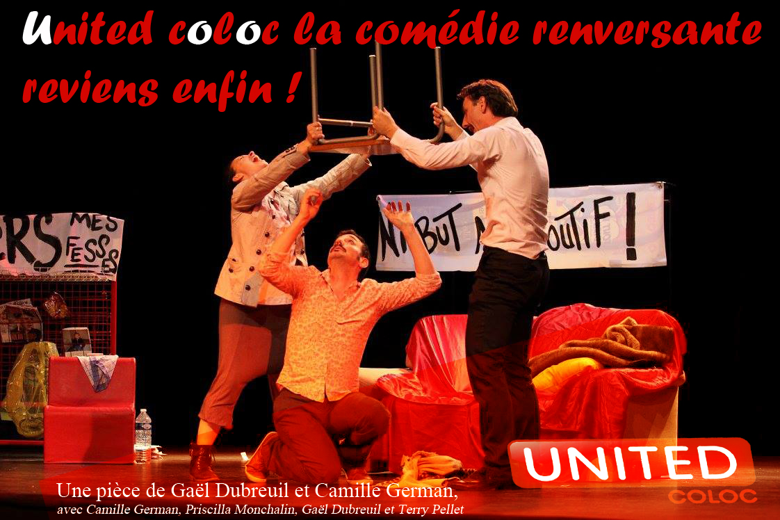 United Coloc reviens Camille German Gael Dubreuil Terry Pellet