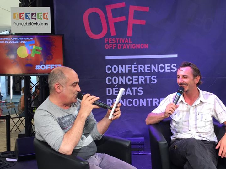 Interview au village du Off