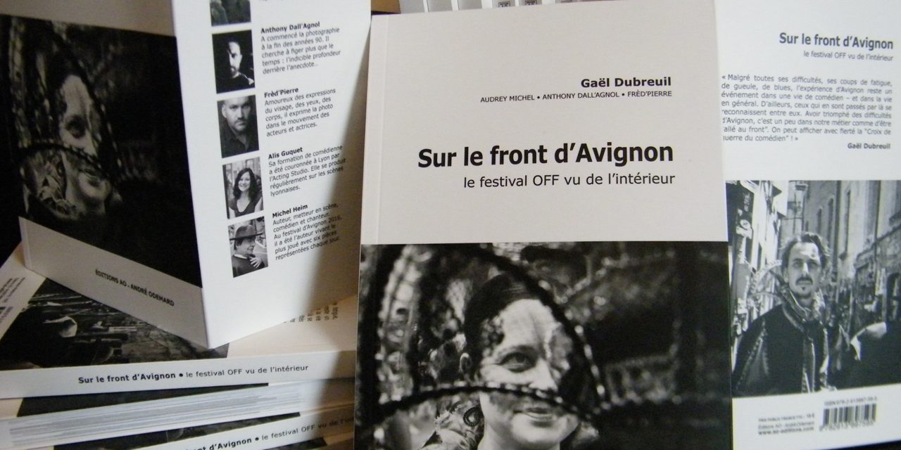 Sortie du livre Sur le Front d’Avignon