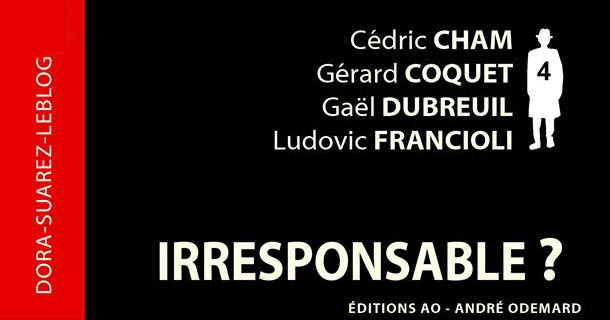 Sortie prochaine du recueil de nouvelles Irresponsable