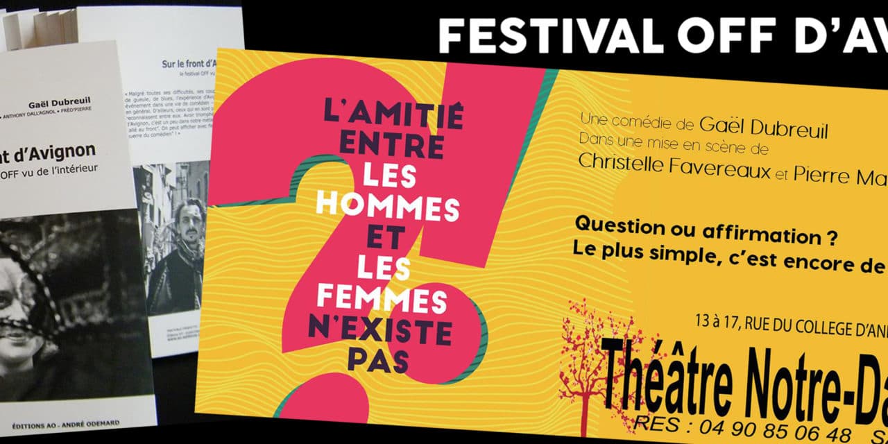 Festival Avignon 2018 : un livre, une pièce