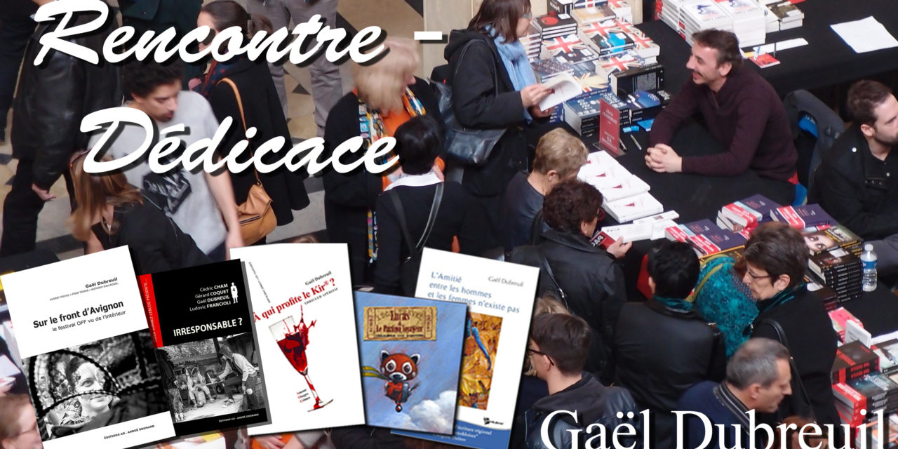 Dédicace au salon des Livres et vous à Miribel (01)