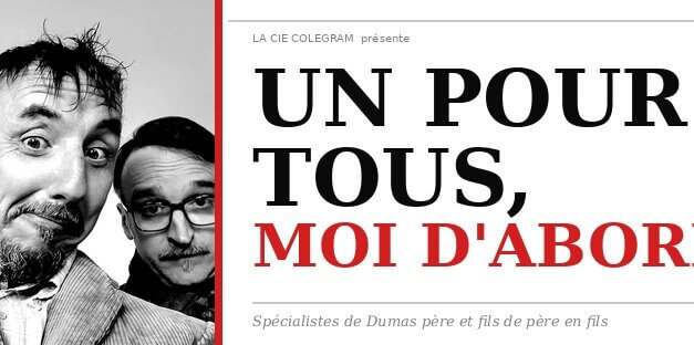 Un pour tous, Moi d&rsquo;abord ! au festival Passion d&rsquo;avril